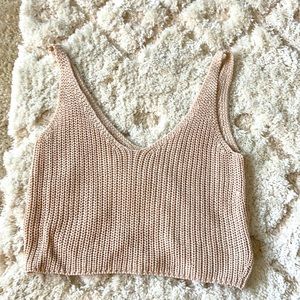 NWOT Knitted tank top